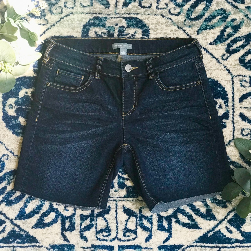 New York & Company Raw Hem Short